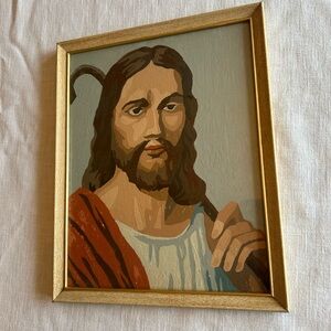 Paint by Number Jesus Vintage Home Art